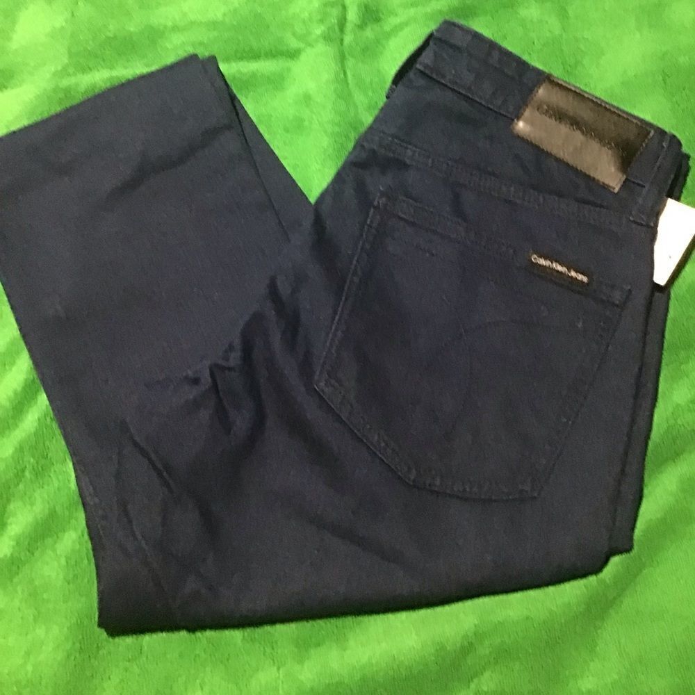 CALVIN KLEIN Jeans Mens Slim Fit Jeans 30W X 30L - Picture 11 of 12